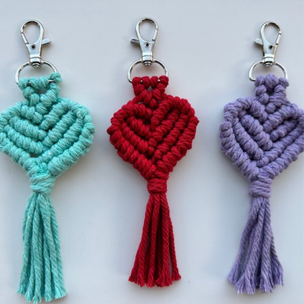 Heart keychain